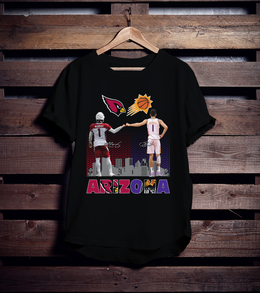 Arizona Cardinals Suns Murray Booker T-Shirt
