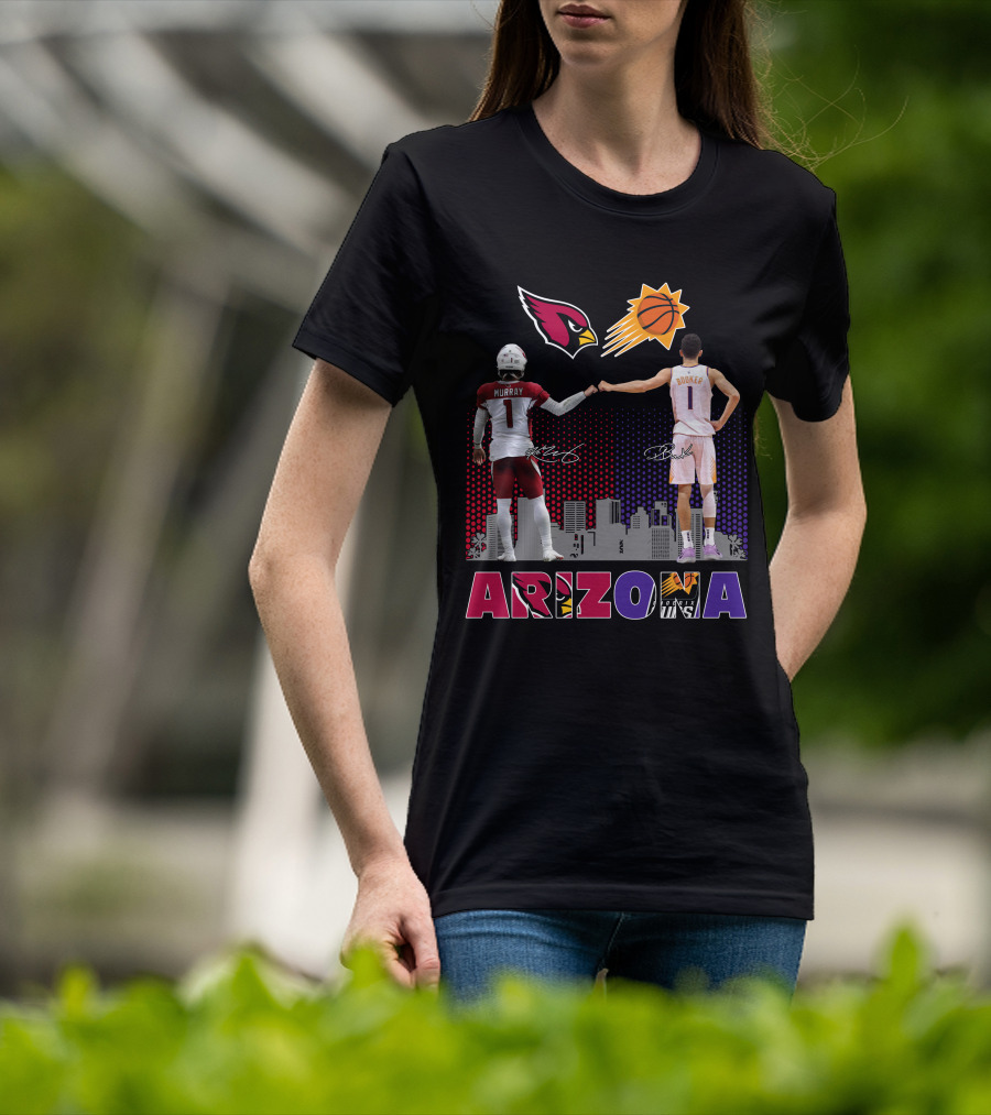 Arizona Cardinals Suns Murray Booker T-Shirt