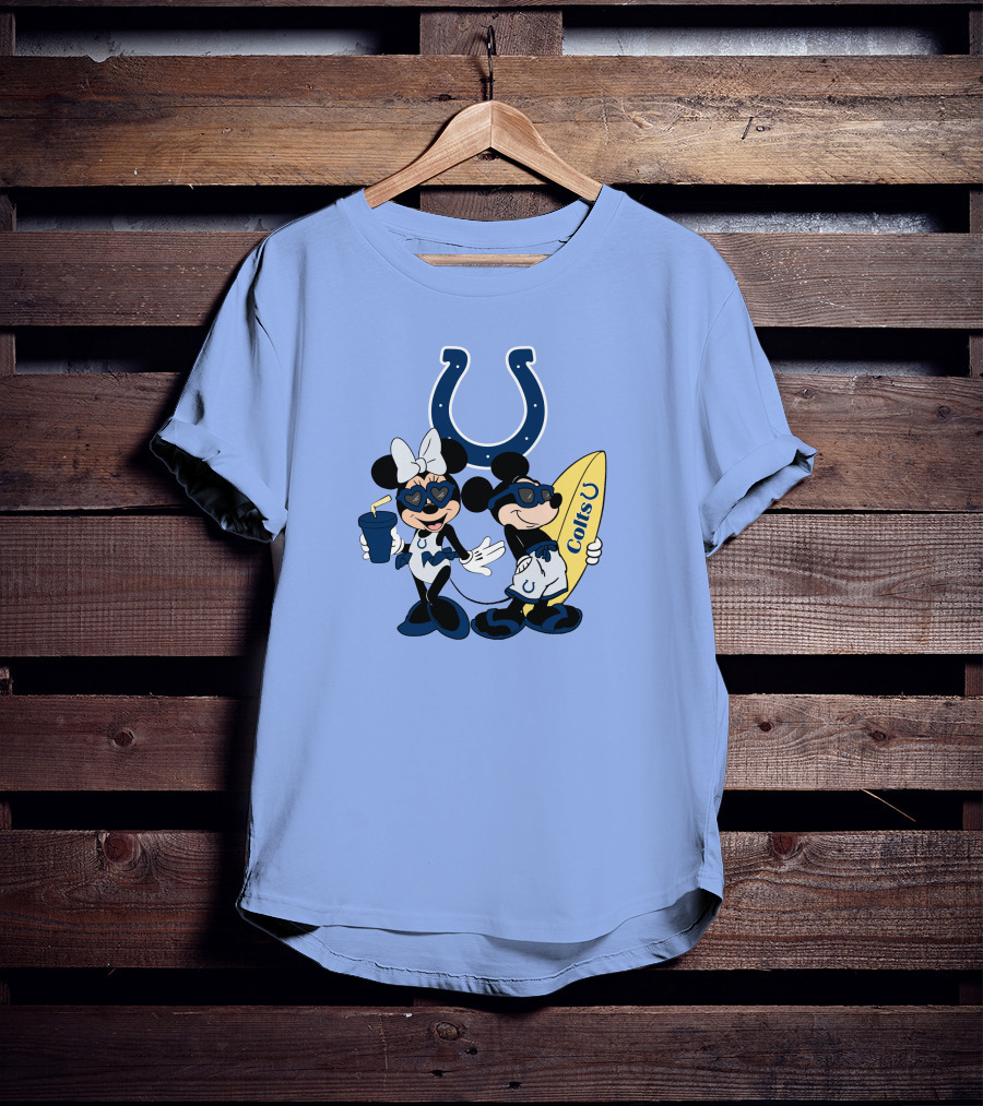 Colts Mickey Happy Vacation Colts U T-Shirt