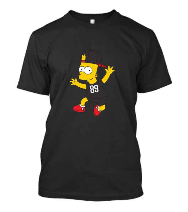 Bart Simpson Hip Hop Style T-Shirt