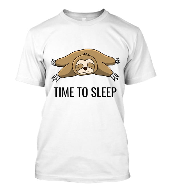 Sleepy Sloth Nap Time Bliss T-Shirt