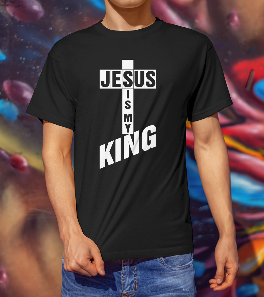 Jesus Is My King Cross T-Shirt