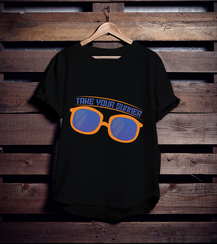 Take Your Summer Sunglasses Retro Vibes T-Shirt