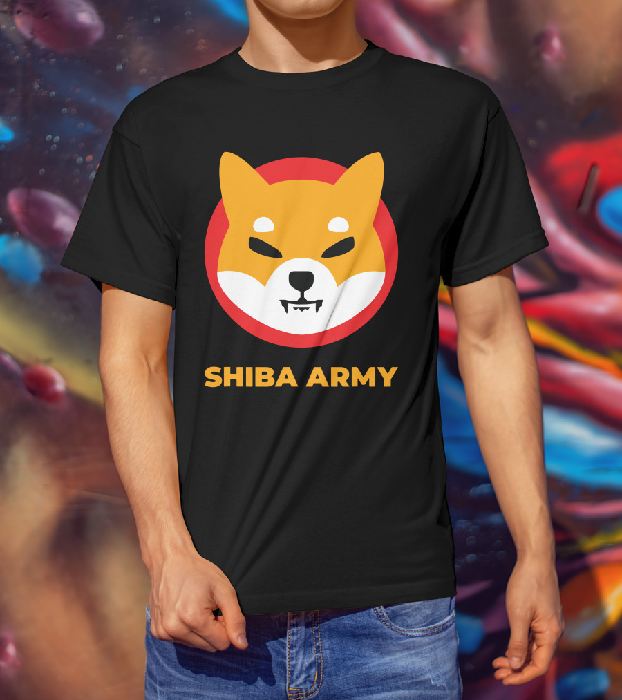 Shiba Army Dog T-Shirt
