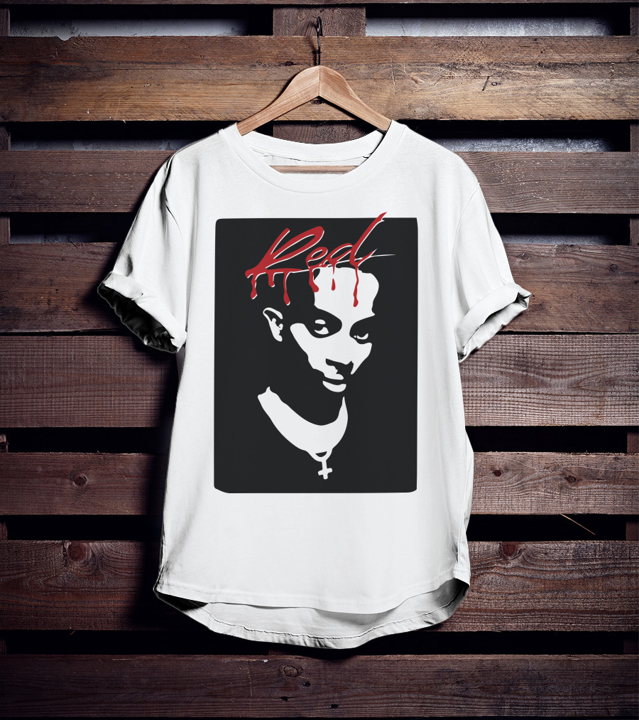 Playboi Carti Whole Lotta Red Dripping Face T-Shirt