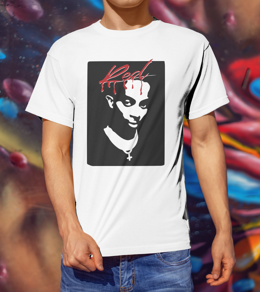 Playboi Carti Whole Lotta Red Dripping Face T-Shirt