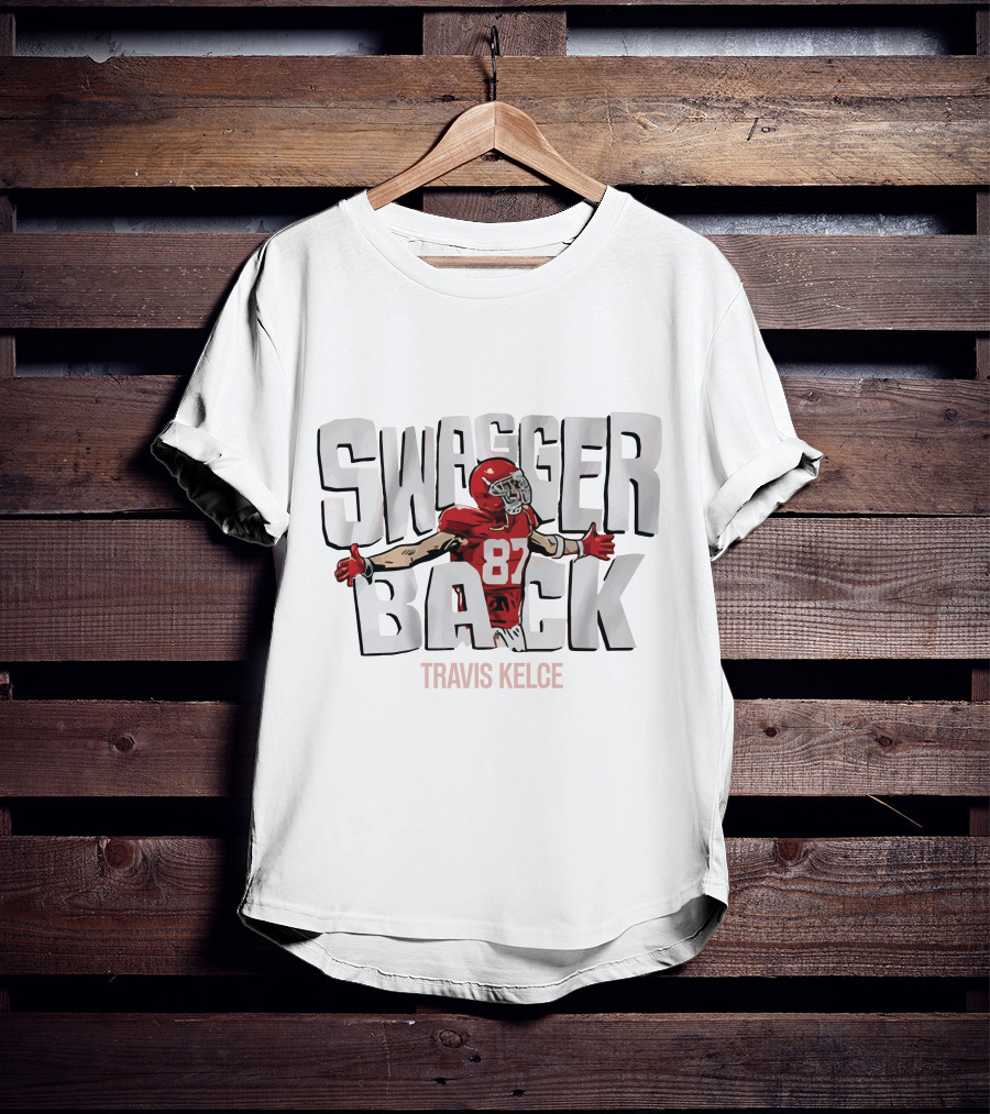 Swagger Back Travis Kelce Football T-Shirt