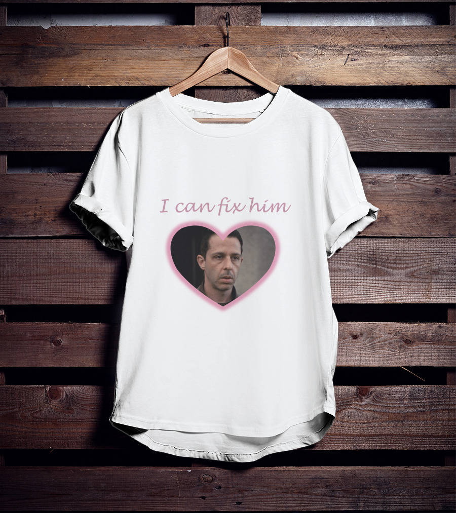 I Can Fix Him Heart Image T-Shirt