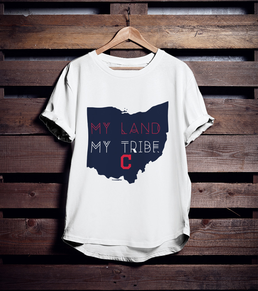 My Land My Tribe Cleveland C Indians T-Shirt