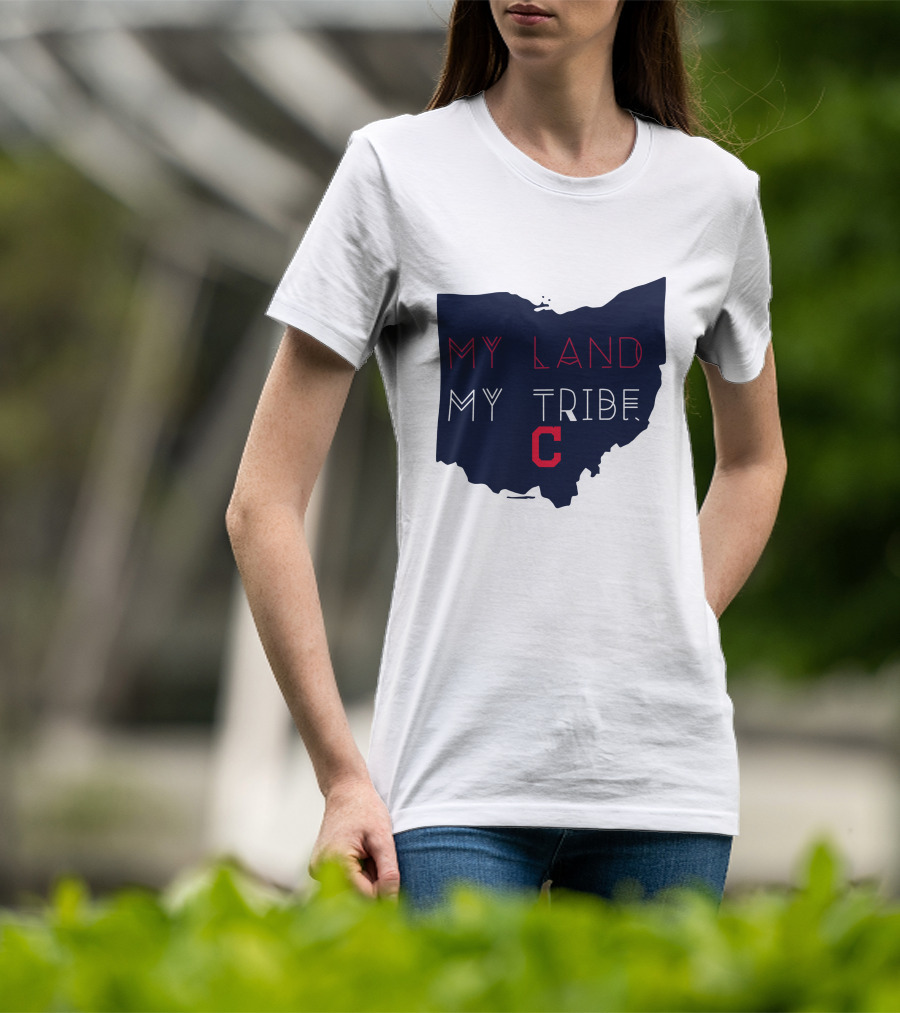 My Land My Tribe Cleveland C Indians T-Shirt