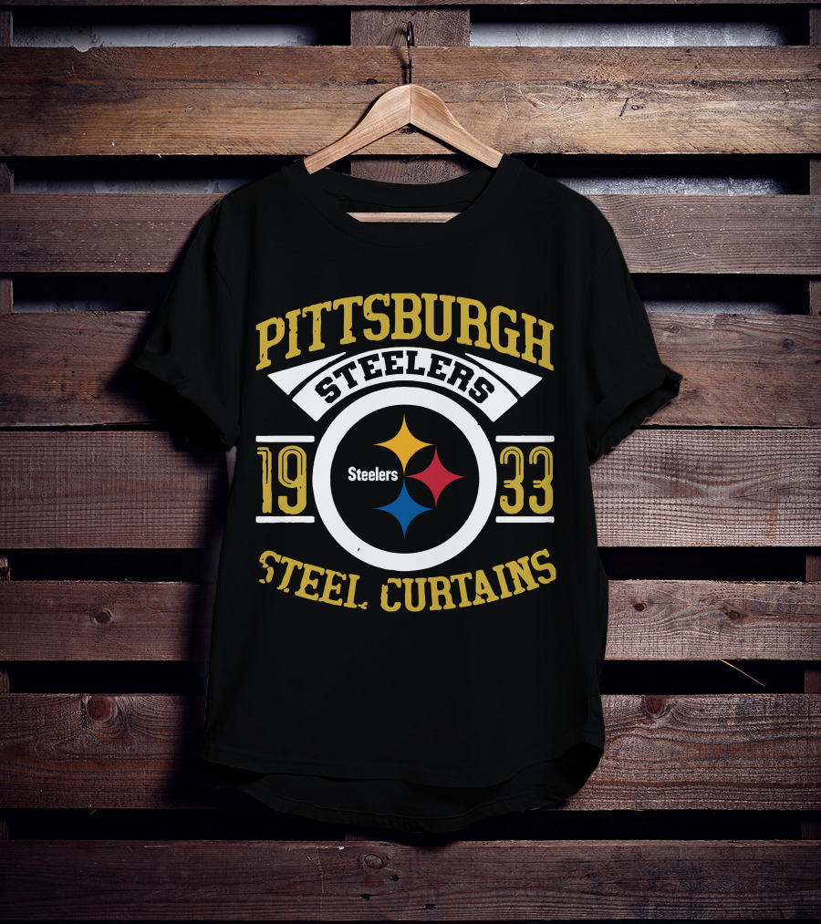Pittsburgh Steelers Steel Curtains 1933 T-Shirt