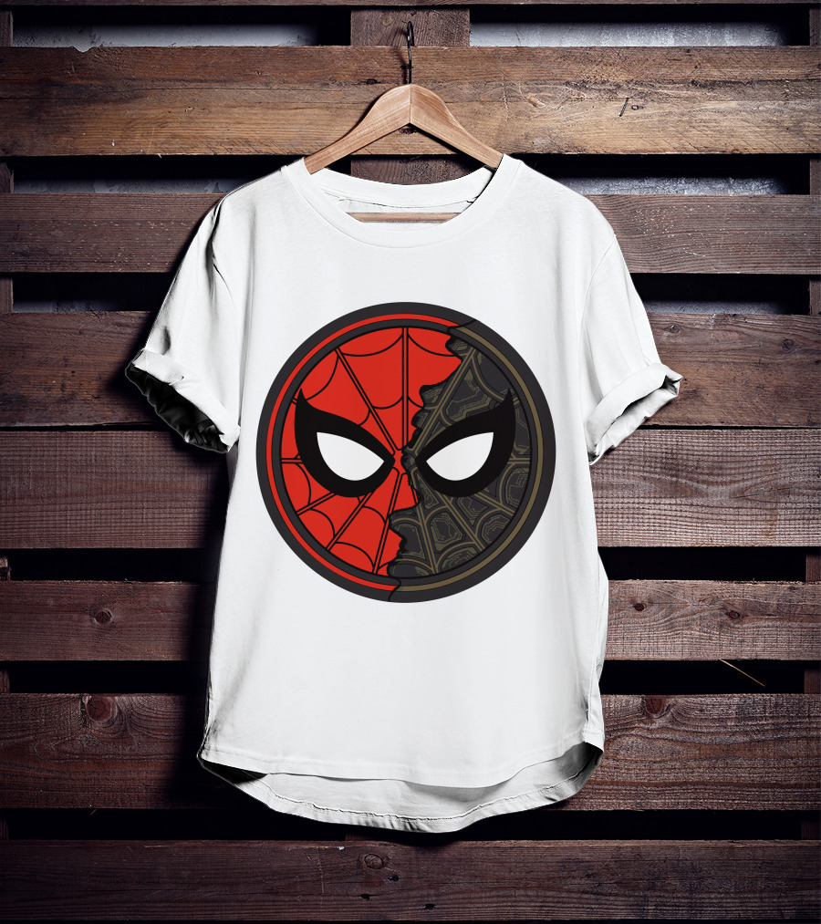 Spider-Man No Way Home Dual Mask T-Shirt