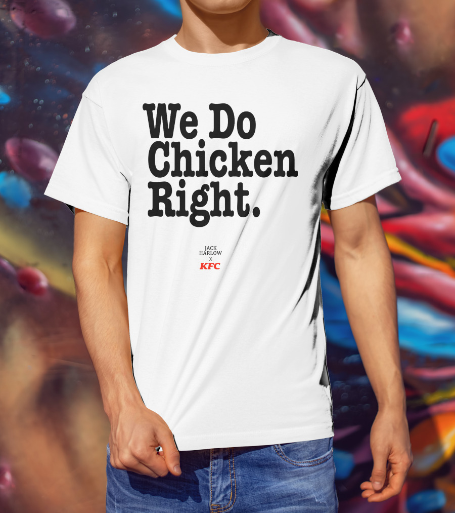 We Do Chicken Right Jack Harlow X KFC T-Shirt