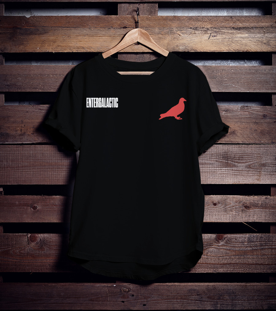 Entergalactic Staple Rager Coach Collaboration With Pigeon T-Shirt