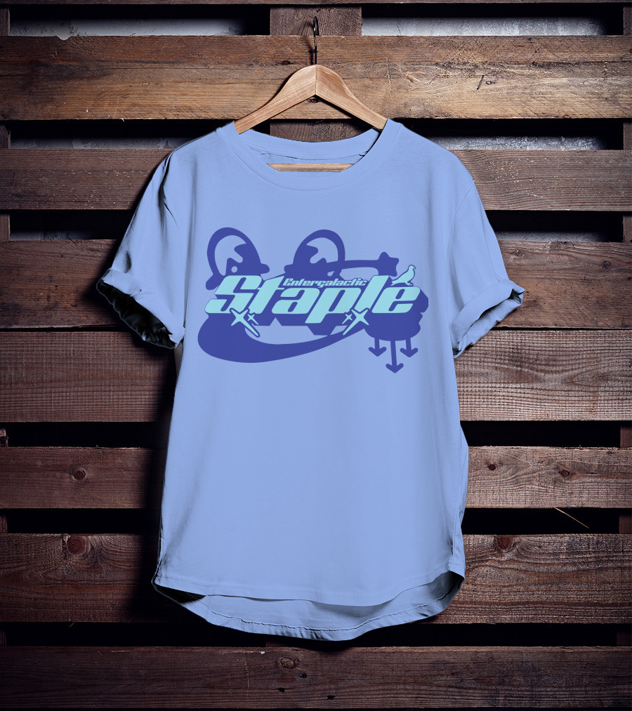 Entergalactic Staple Pigeon Skateboard Collaboration T-Shirt