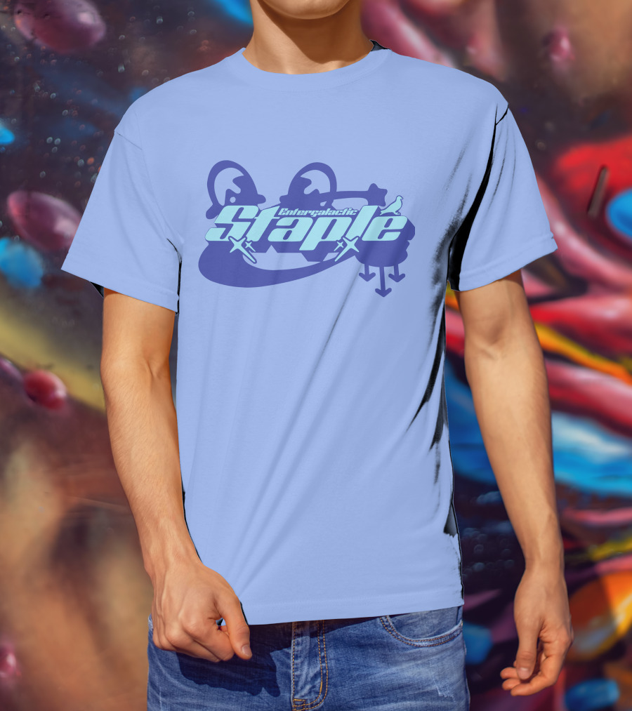 Entergalactic Staple Pigeon Skateboard Collaboration T-Shirt