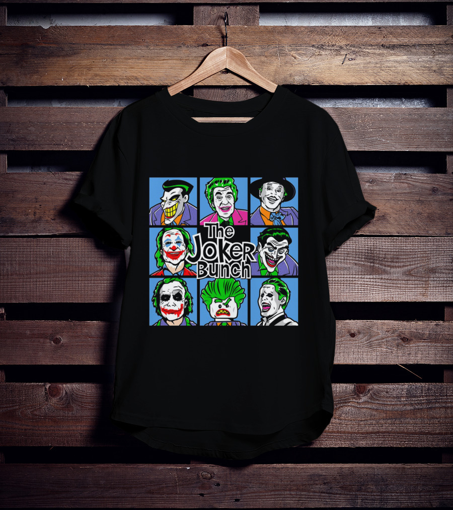 The Joker Bunch Iconic Joker Characters Compilation T-Shirt