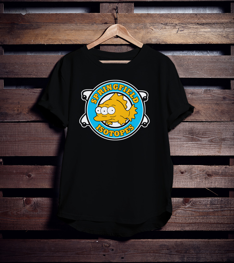 Springfield Isotopes Atomic Three Eyes Fish T-Shirt
