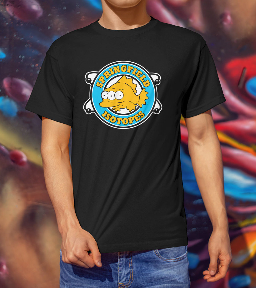 Springfield Isotopes Atomic Three Eyes Fish T-Shirt