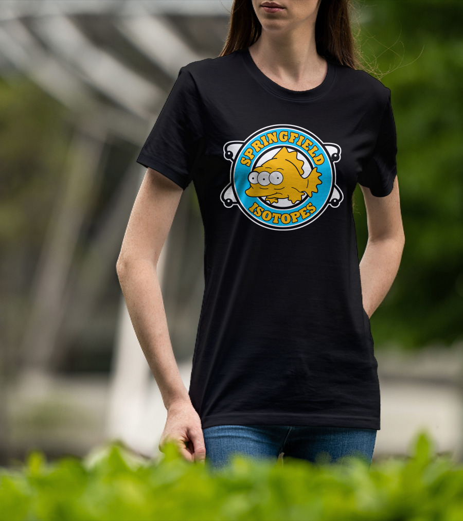 Springfield Isotopes Atomic Three Eyes Fish T-Shirt