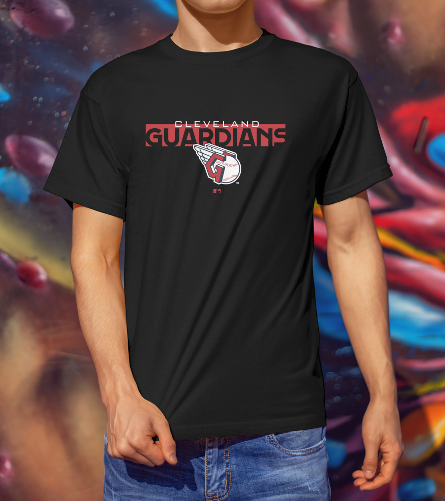 Cleveland Guardians MLB Logo Baseball Winged G Merch T-Shirt