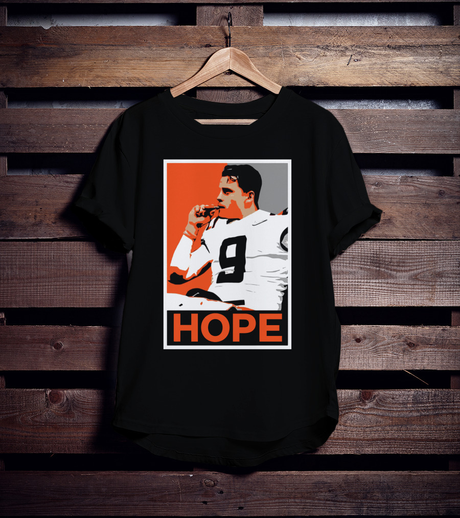 Joe Burrow Cigar Champ Hope T-Shirt