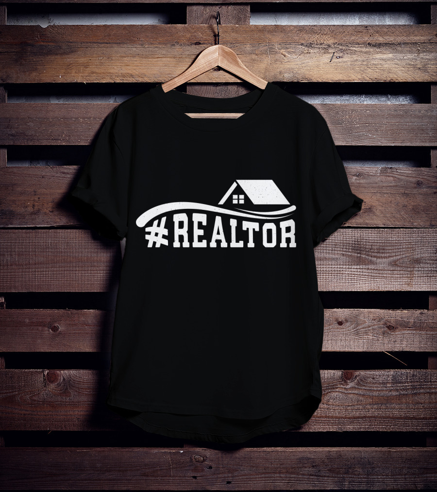Realtor Housing Real Estate Agent Emblem T-Shirt