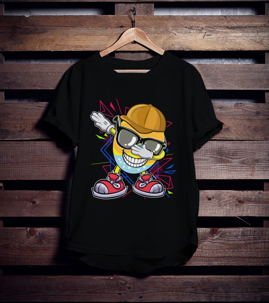 Dabbing Cool Easter Egg With Sunglasses And Cap T-Shirt