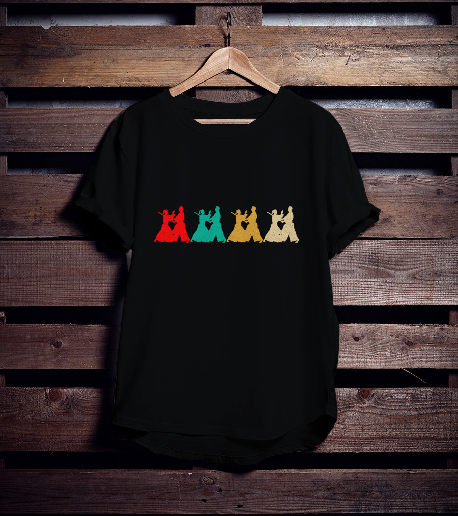 Vintage Aikido Martial Arts Silhouette Series T-Shirt