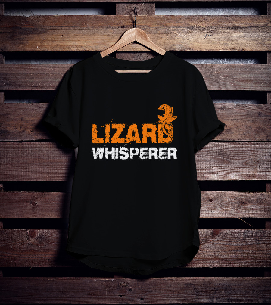 Lizard Whisperer Reptile Enthusiast T-Shirt
