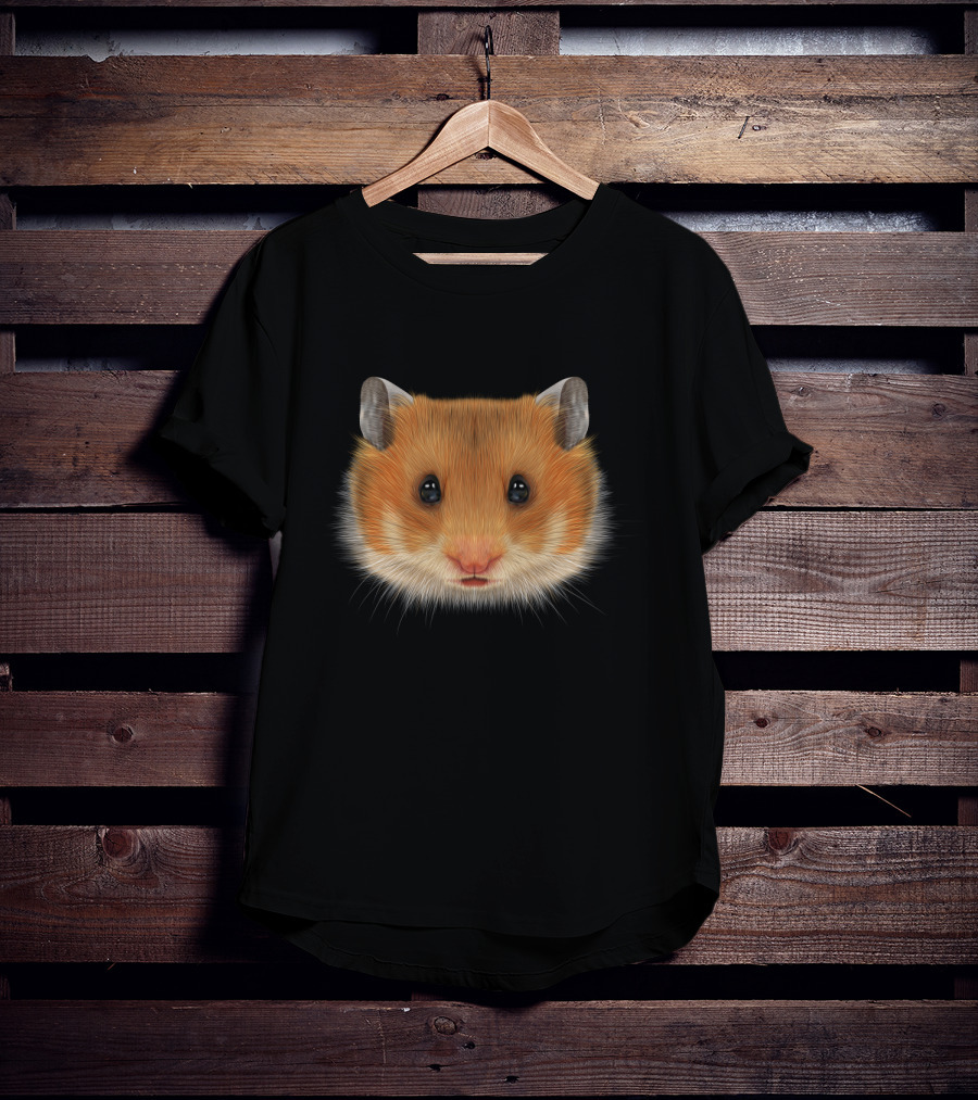 Hamster Face Close-Up T-Shirt