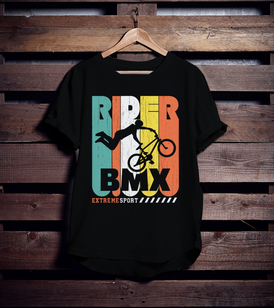 Rider BMX Extreme Sport T-Shirt