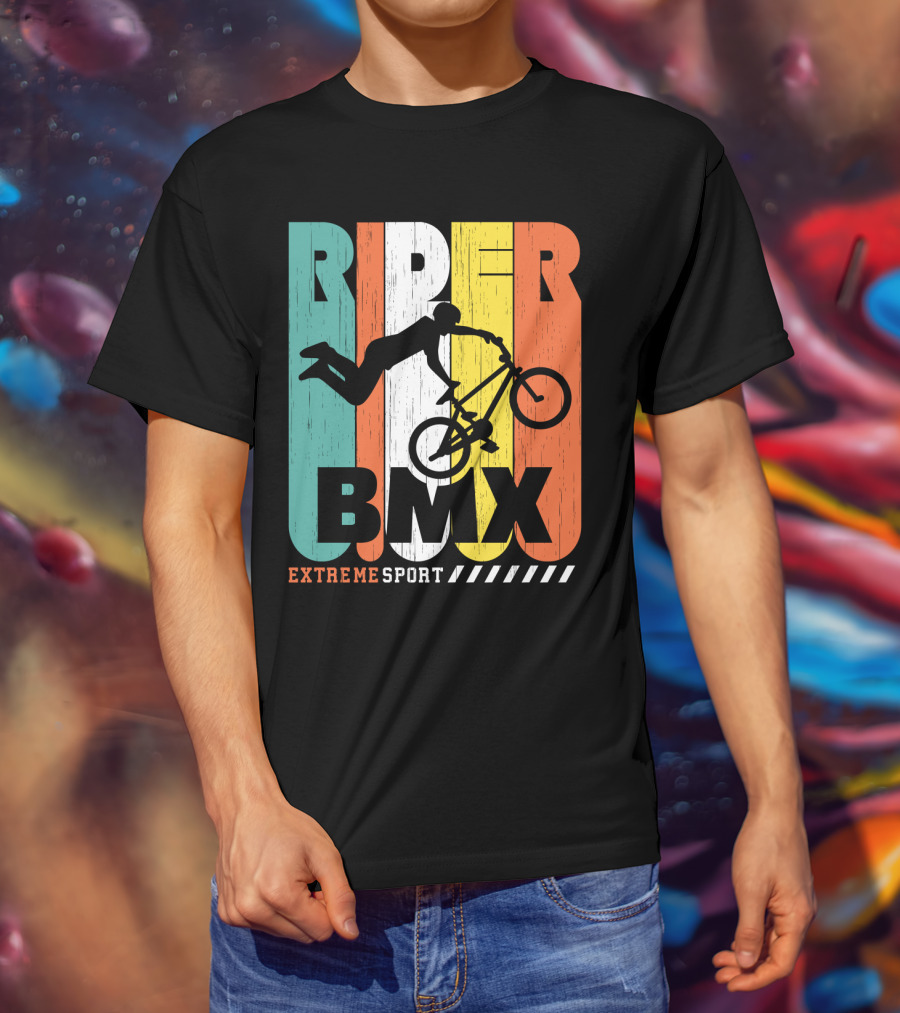 Rider BMX Extreme Sport T-Shirt