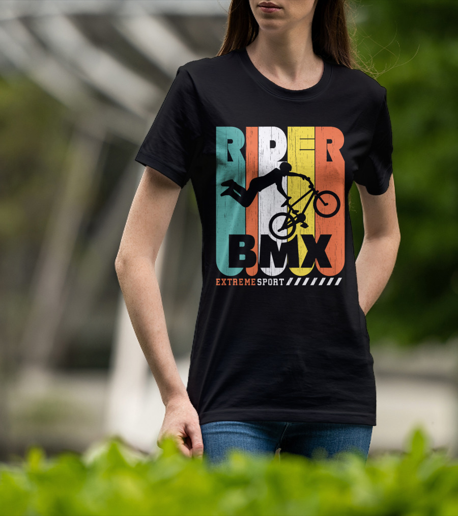 Rider BMX Extreme Sport T-Shirt