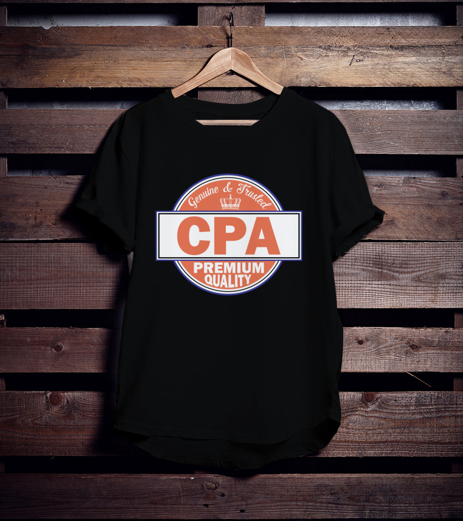 Genuine And Trusted CPA Premium Quality T-Shirt