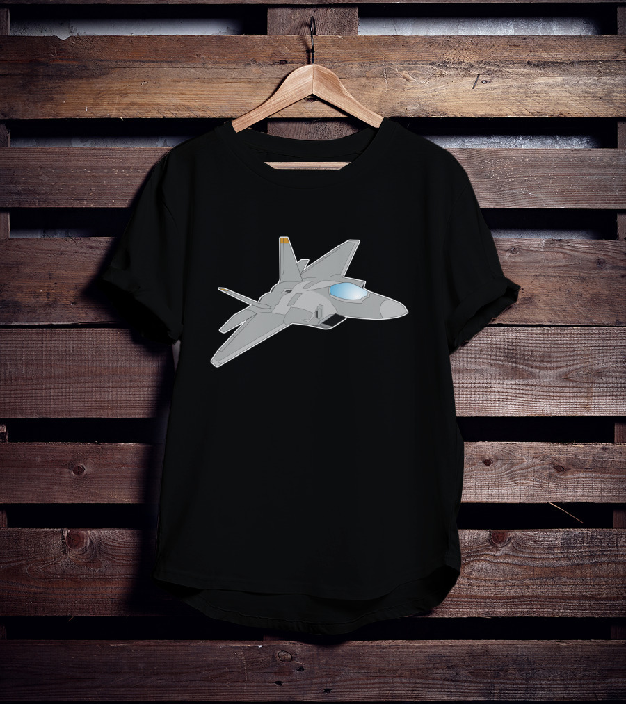 Airplane Force Fighter Combat Military F22 Raptor Jet T-Shirt