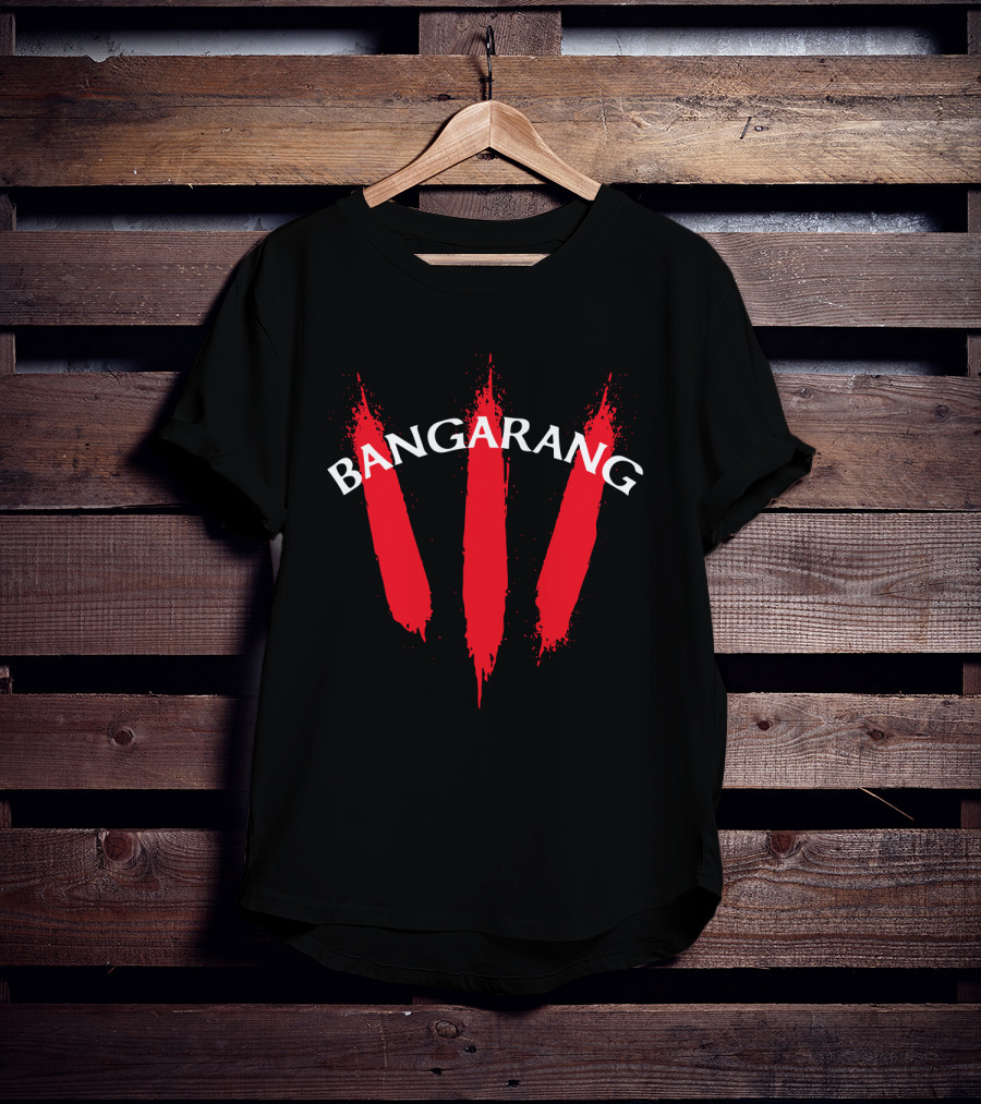 Bangarang Red Claw Marks Rufio Hook Trendy Novelty T-Shirt
