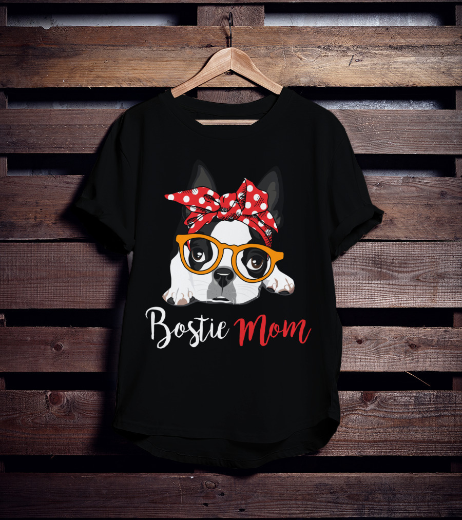 Bostie Mom T-Shirt