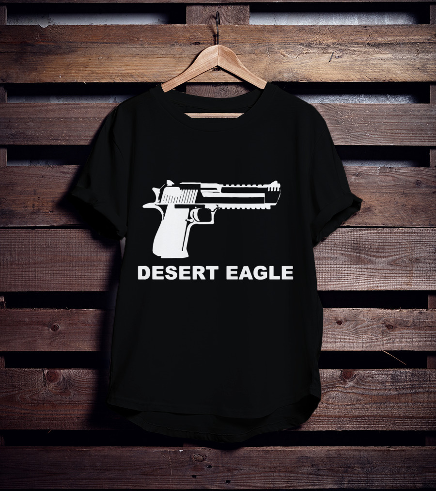 Desert Eagle .50AE .44 Magnum 50 Cal Deagle Gun T-Shirt