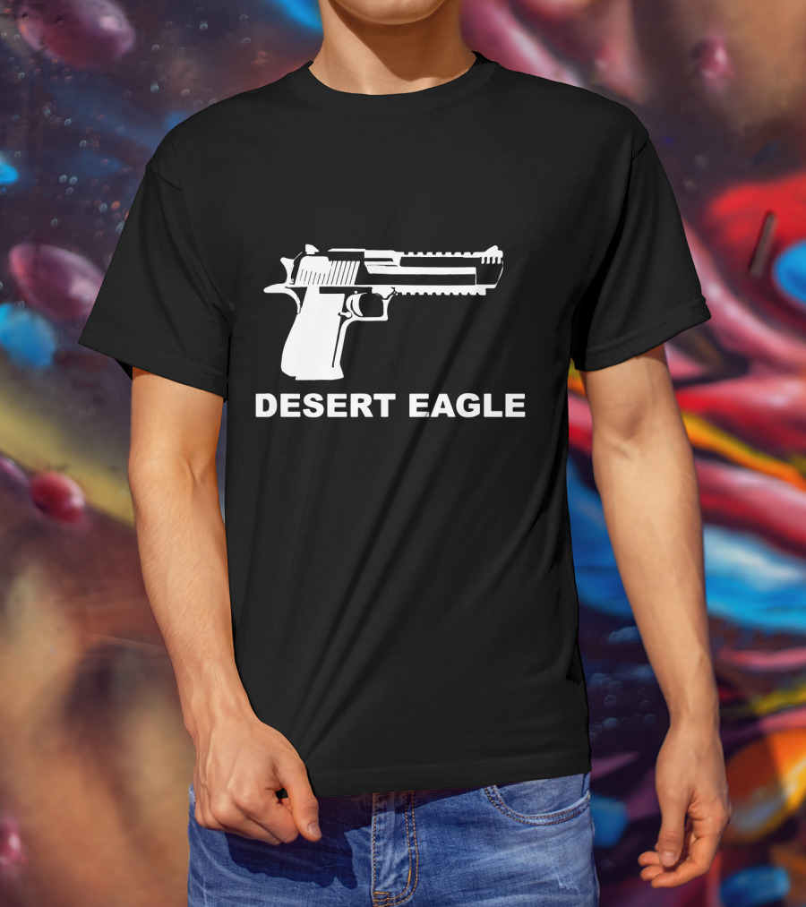 Desert Eagle .50AE .44 Magnum 50 Cal Deagle Gun T-Shirt