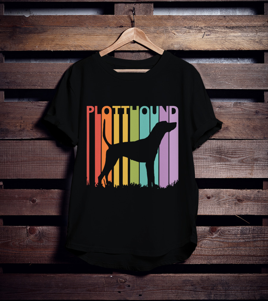 Plott Hound Rainbow T-Shirt