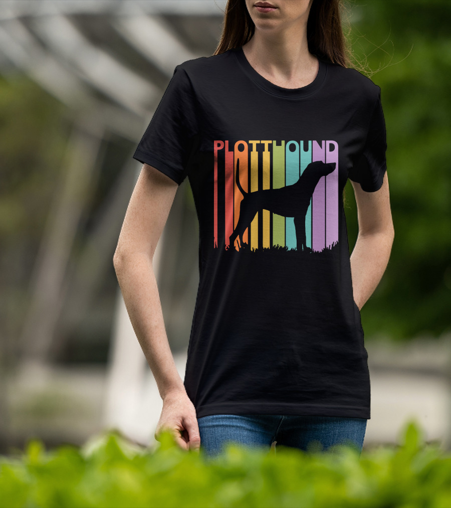 Plott Hound Rainbow T-Shirt