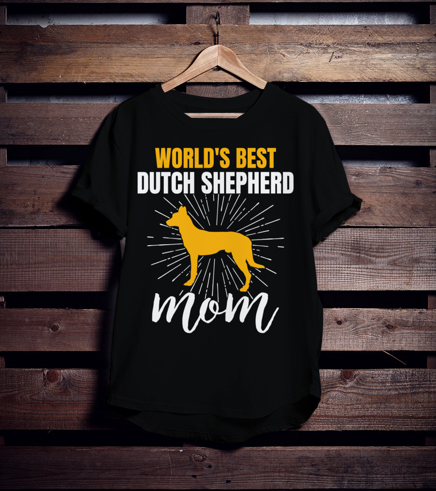 World's Best Dutch Shepherd Mom T-Shirt