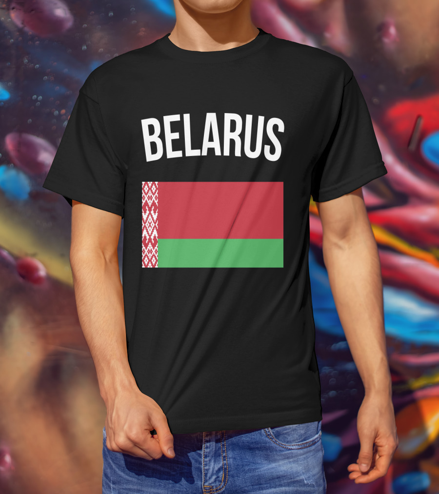 Belarus Flag Travel Vacation Belarusian T-Shirt