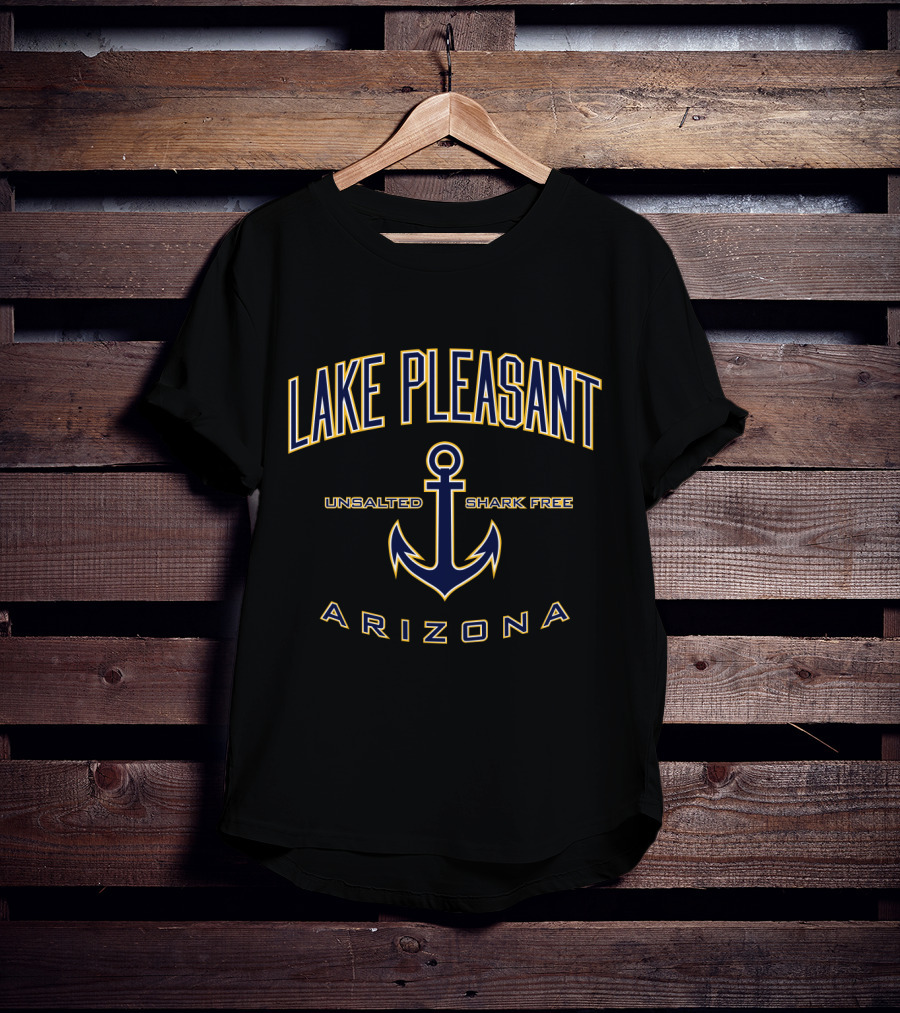 Lake Pleasant Arizona Anchor Unsalted Shark Free T-Shirt
