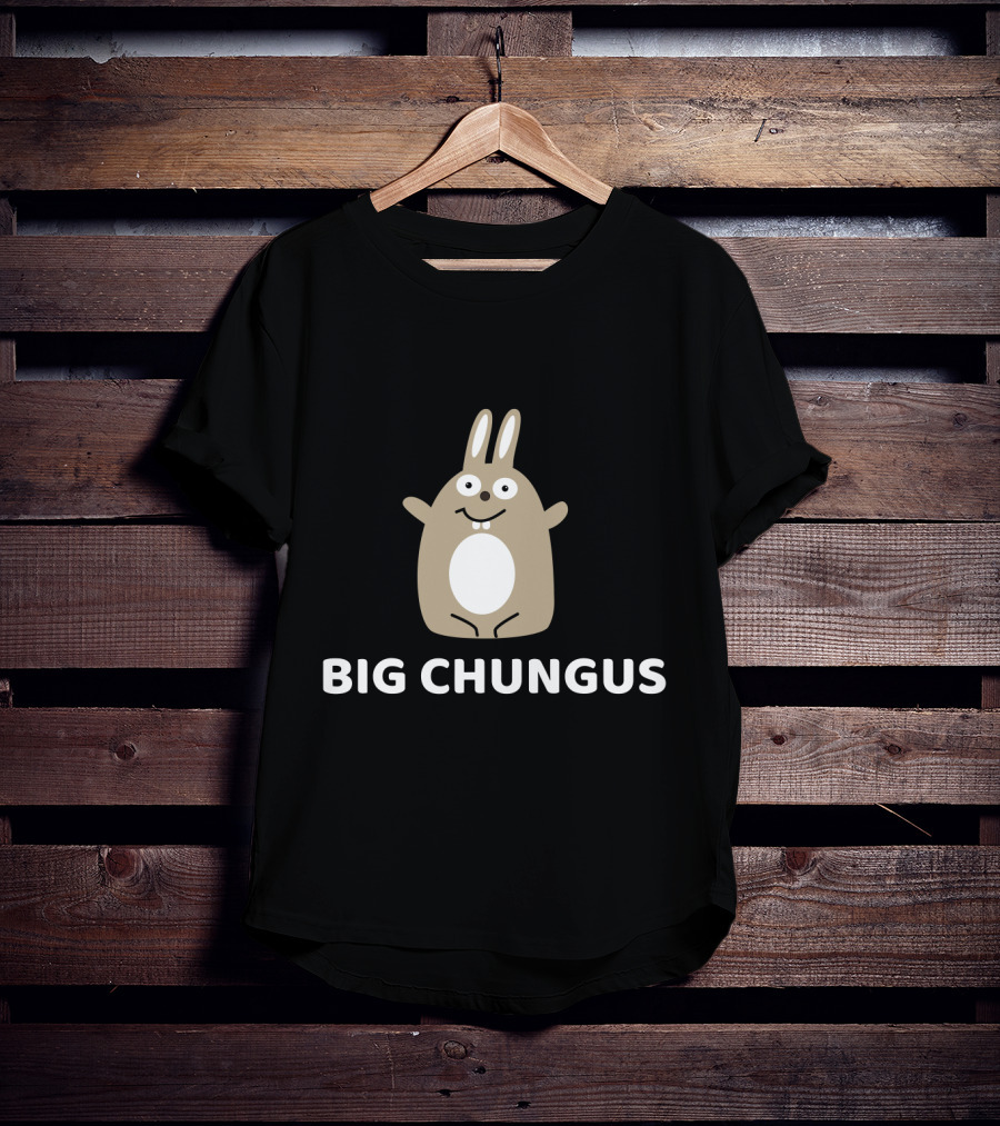 Big Chungus Meme Funny Rabbit Meme Big Chungus T-Shirt
