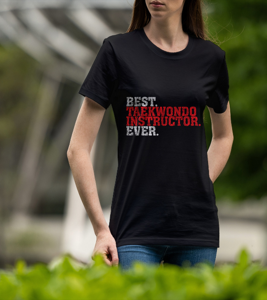 Best Taekwondo Instructor Ever T-Shirt