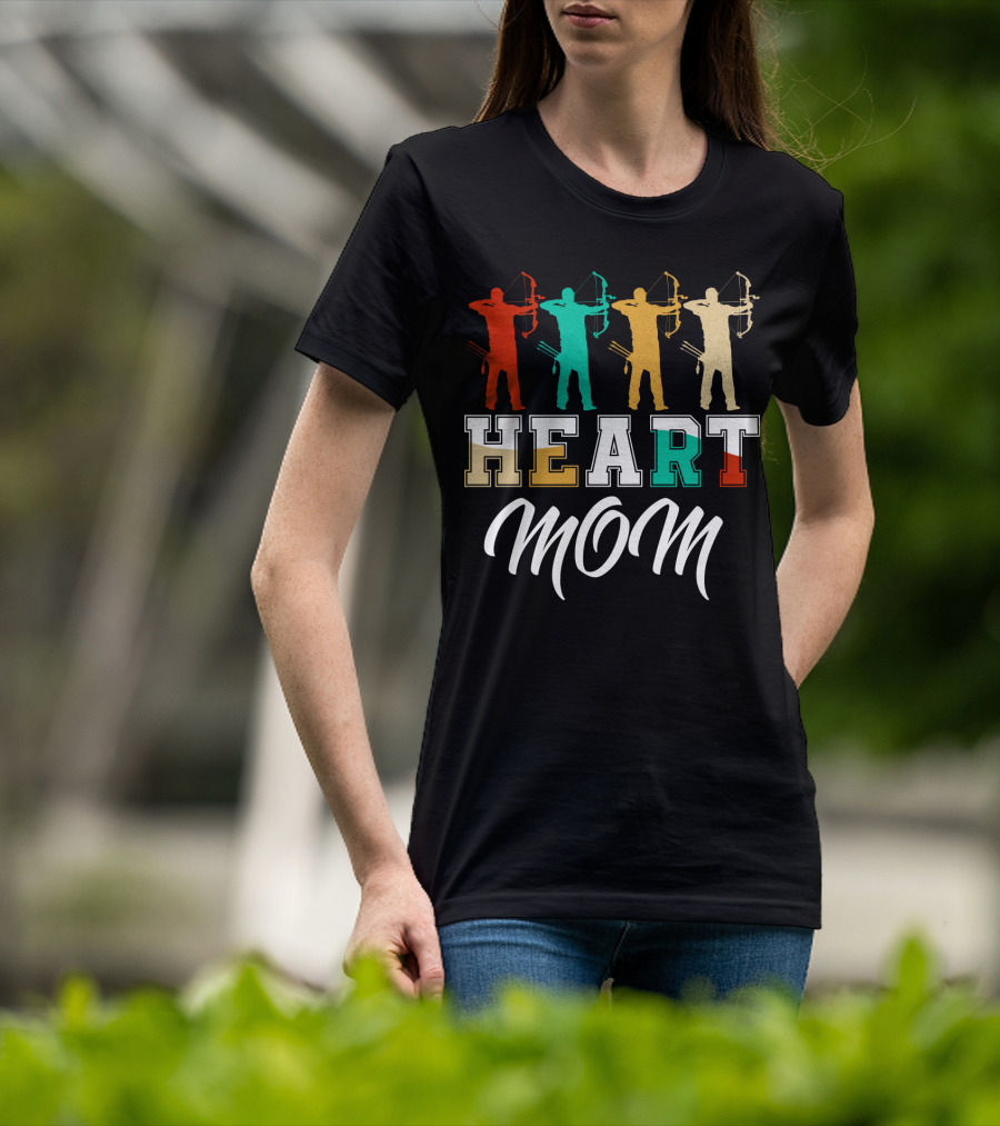 Heart Mom Archery T-Shirt