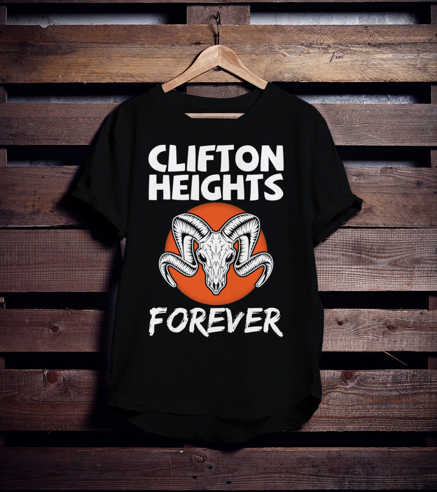 Clifton Heights Forever Ram Skull T-Shirt