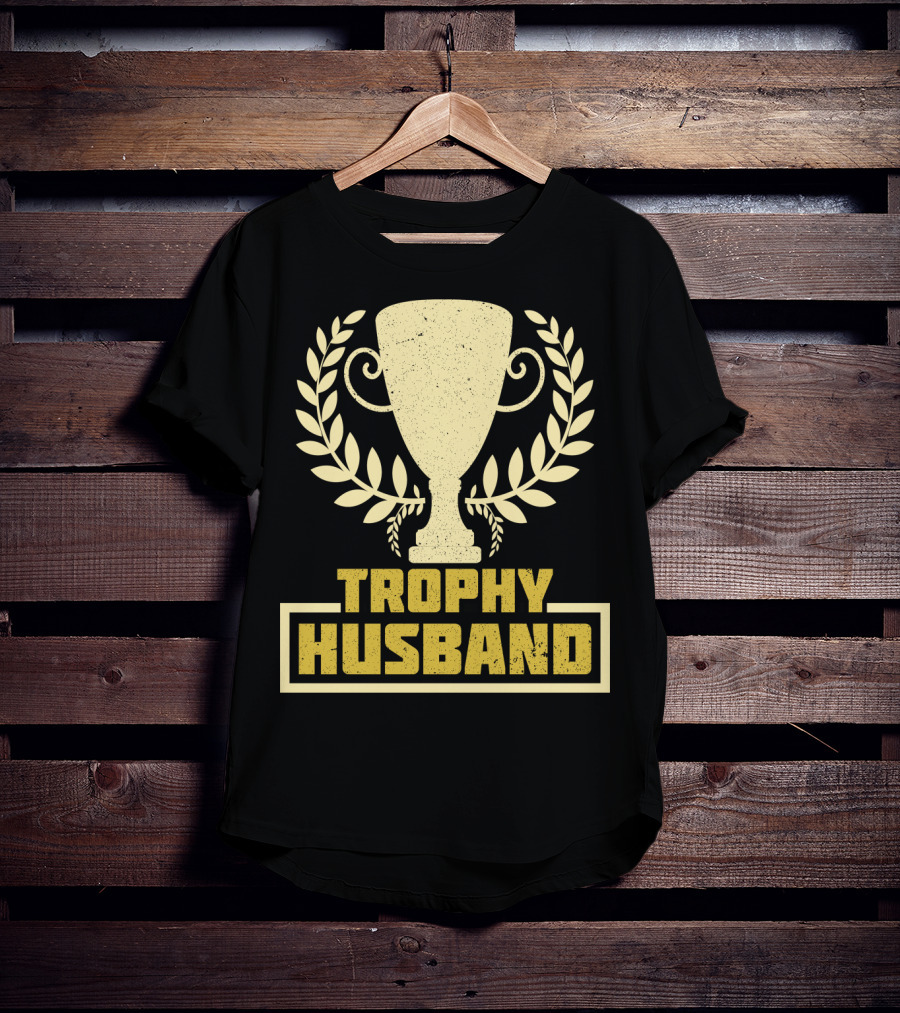 Trophy Husband Laurel Cup Highlight T-Shirt